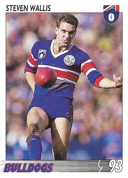 1993 Select AFL #107 Steven Wallis Front